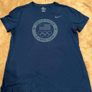 Nike Navy Blue Dri-FIT Tee